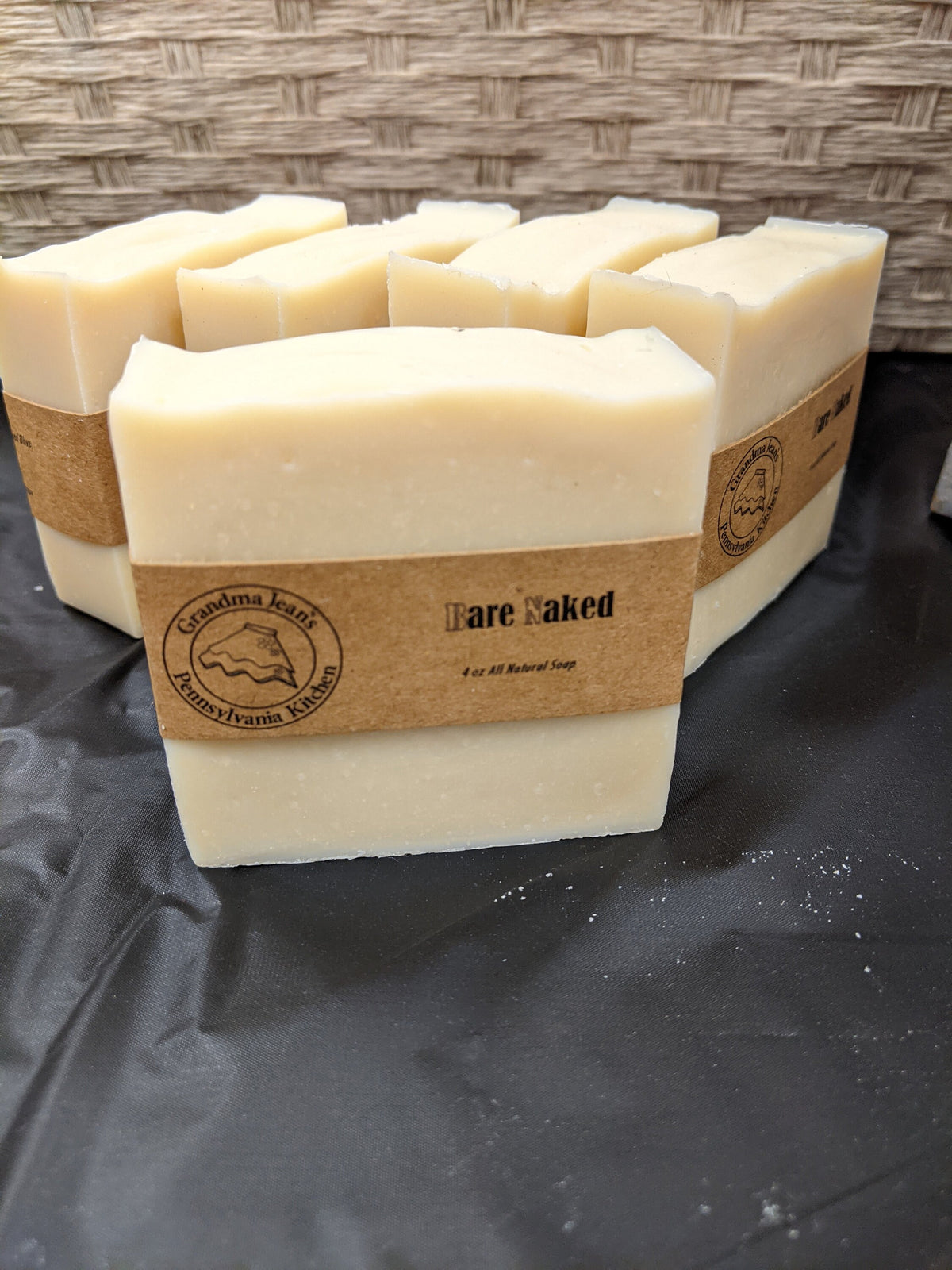 Bare Naked Fragrance Free Sensitive Soap 100% All Natural Handmade Cold Process