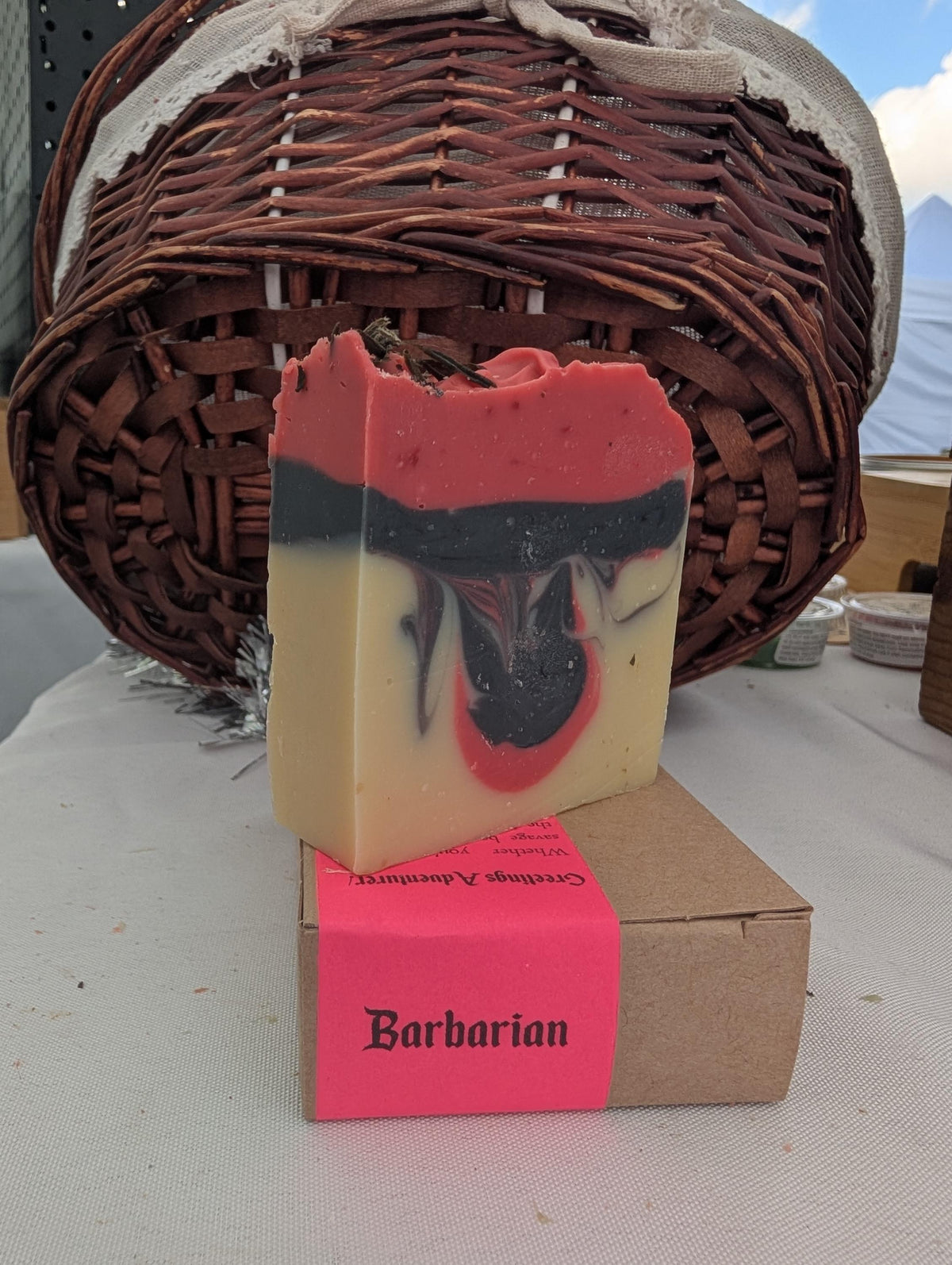 Barbarian - Gaming Themed 100% All Natural Handmade Cold Process Soap