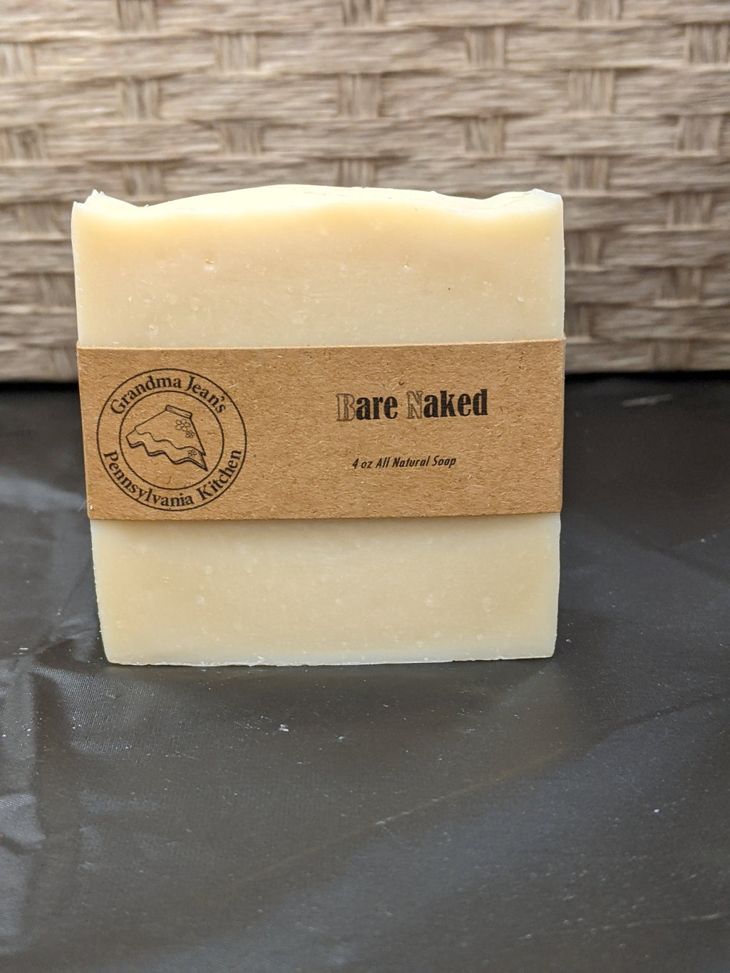 Bare Naked Fragrance Free Sensitive Soap 100% All Natural Handmade Cold Process