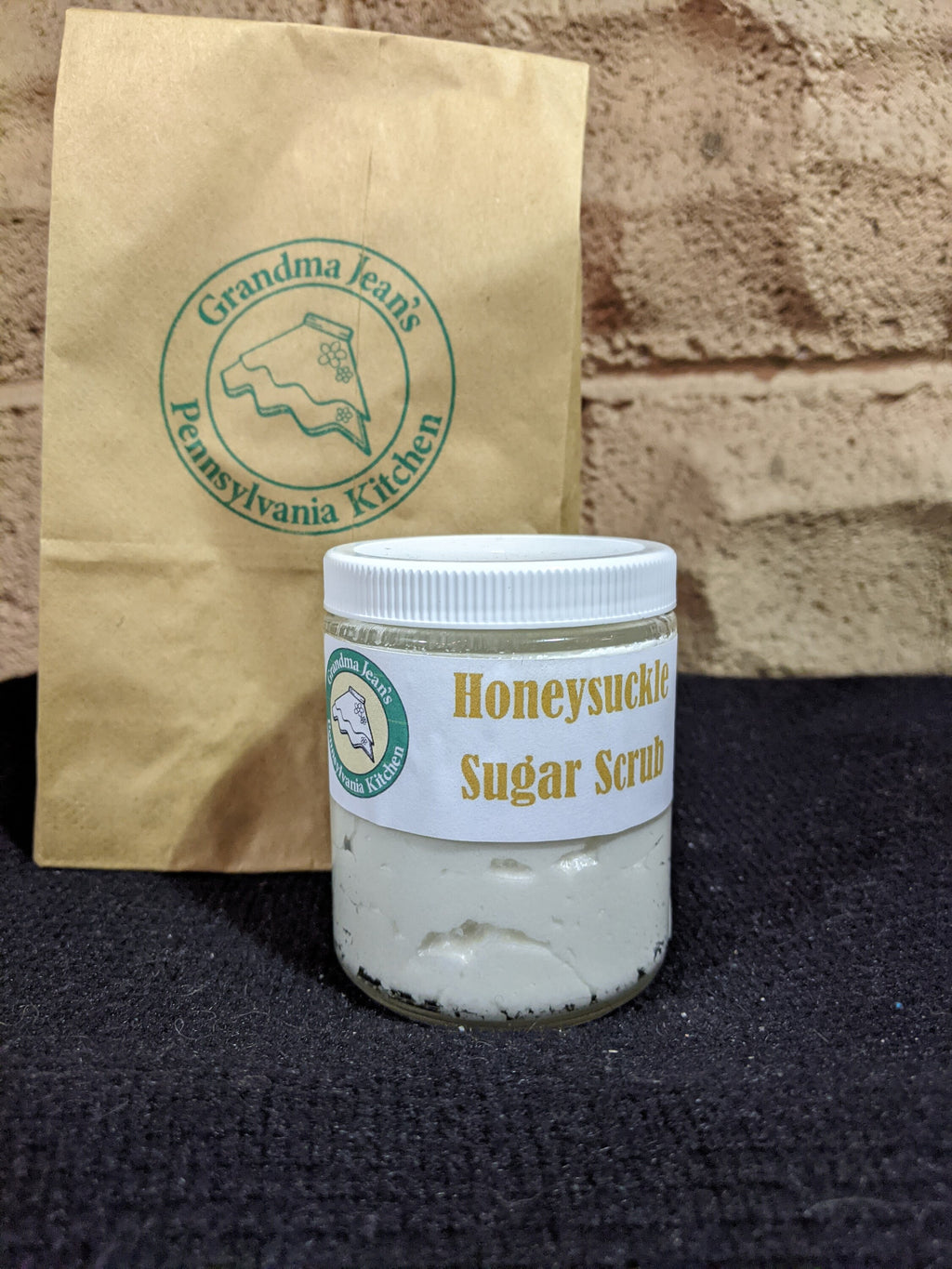 All Natural White Sugar Scrubs -chose your fragrance- 8 oz glass jars