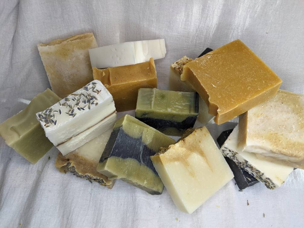 Lemon Lavender 100% All Natural Handmade Cold Process Bar Soap