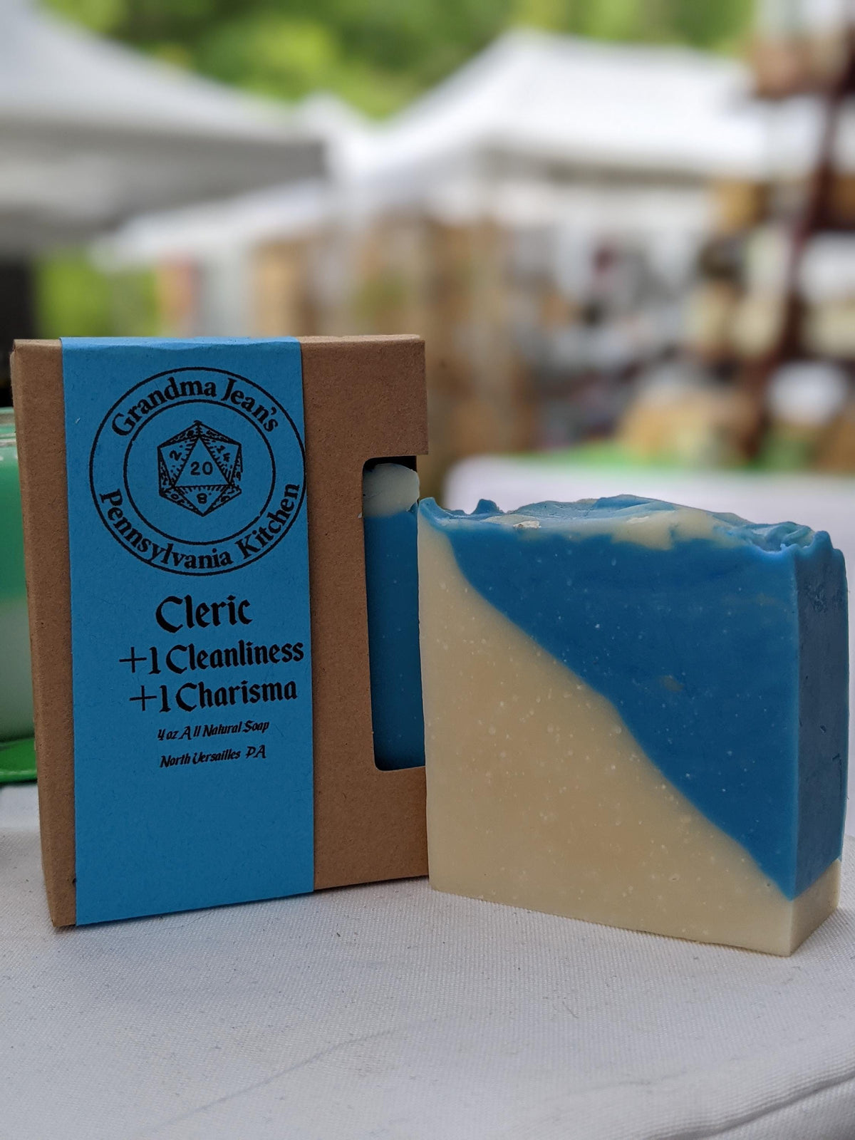Cleric - Gaming Themed 100% All Natural Handmade Cold Process Soap