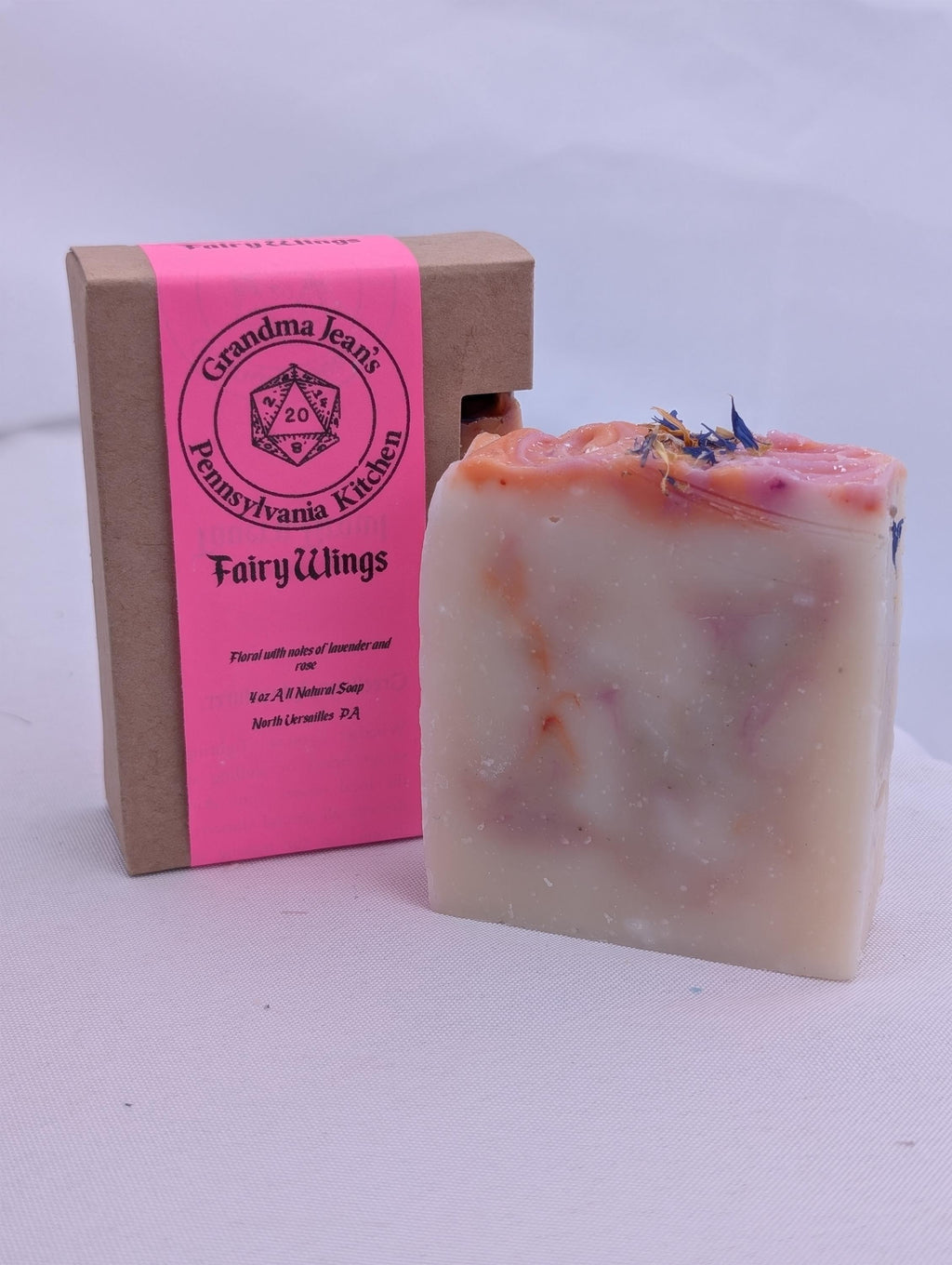 Fairy Wings - Magical Mythical Fantasy Creature Themed 100% All Natural Handmade Cold Process Soap