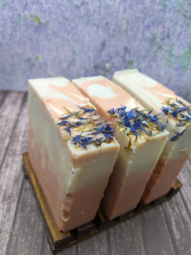 Wildflower all natural handmade cold process soap