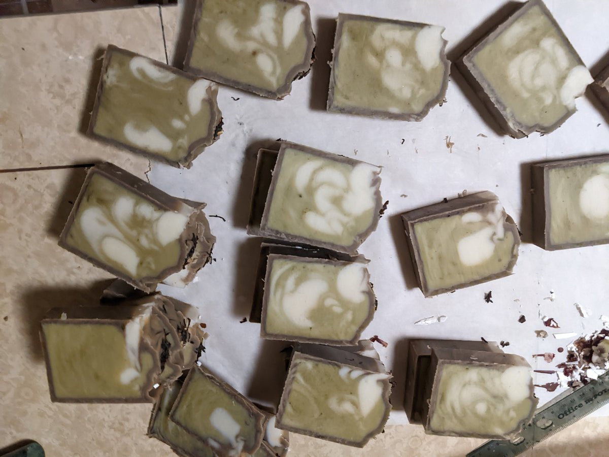 Matcha and Tea Tree All Natural Cold Process Soap