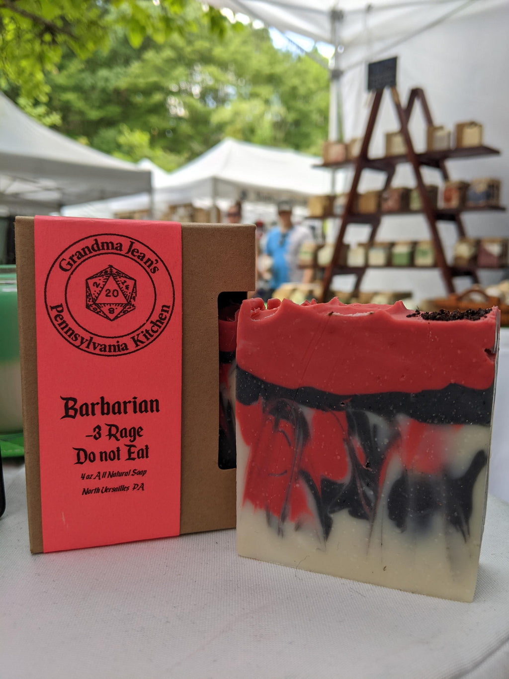 Barbarian - Gaming Themed 100% All Natural Handmade Cold Process Soap
