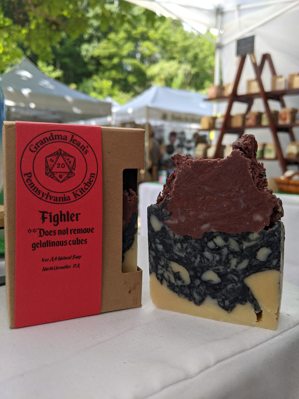 Fighter - Gaming Themed 100% All Natural Handmade Cold Process Soap