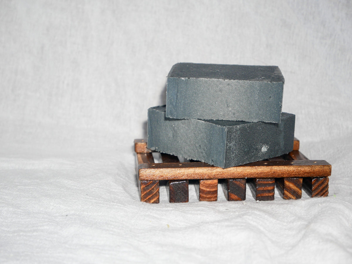 Black Knight 100% All Natural Handmade Cold Process Activated Charcoal Soap