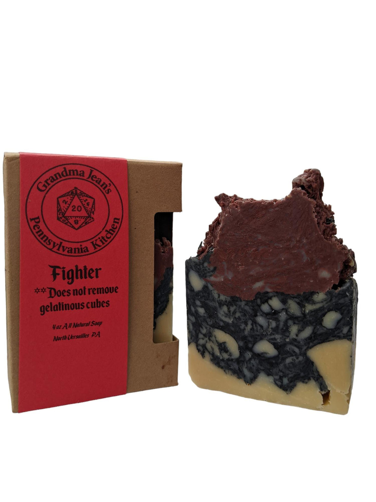 Fighter - Gaming Themed 100% All Natural Handmade Cold Process Soap
