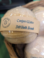 D20 Spell Bombs - magic themed Essential Oil Bath Bombs with mystery dice inside
