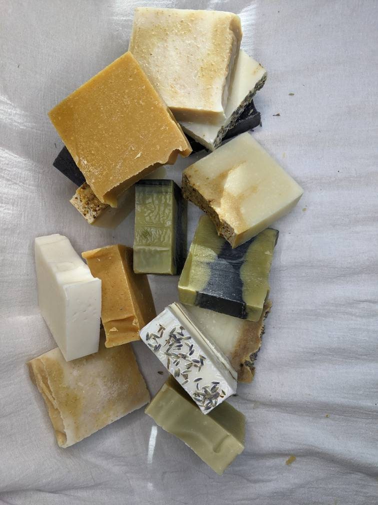 Lemon Lavender 100% All Natural Handmade Cold Process Bar Soap
