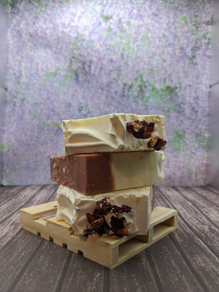 Just Rosy... A rose scented All Natural Handmade Cold Process Soap
