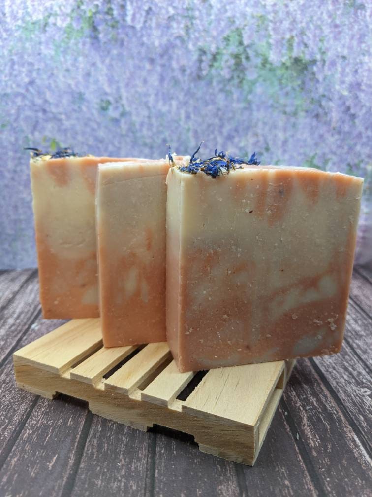 Wildflower all natural handmade cold process soap