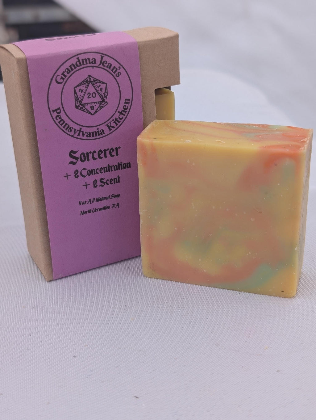 Sorcerer - Gaming Themed 100% All Natural Handmade Cold Process Soap