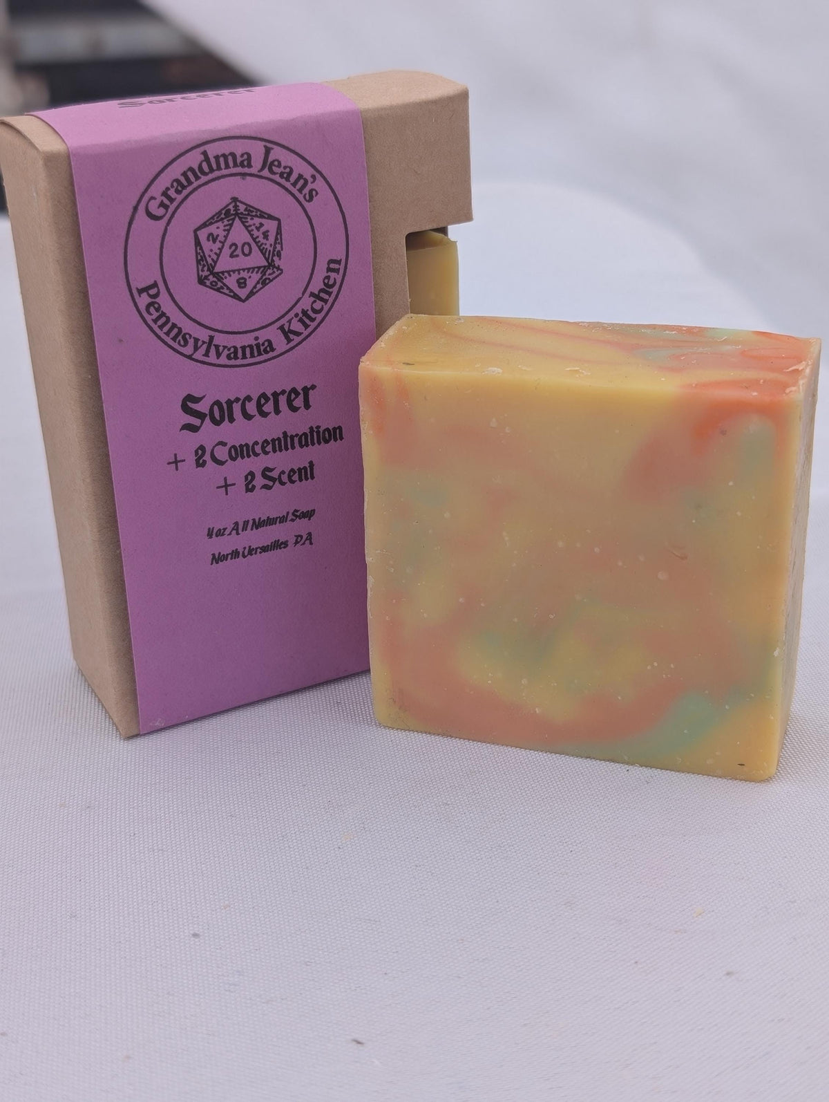 Sorcerer - Gaming Themed 100% All Natural Handmade Cold Process Soap