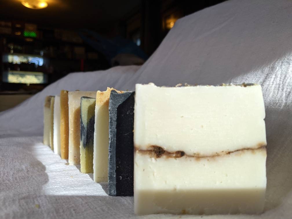 Lemon Lavender 100% All Natural Handmade Cold Process Bar Soap