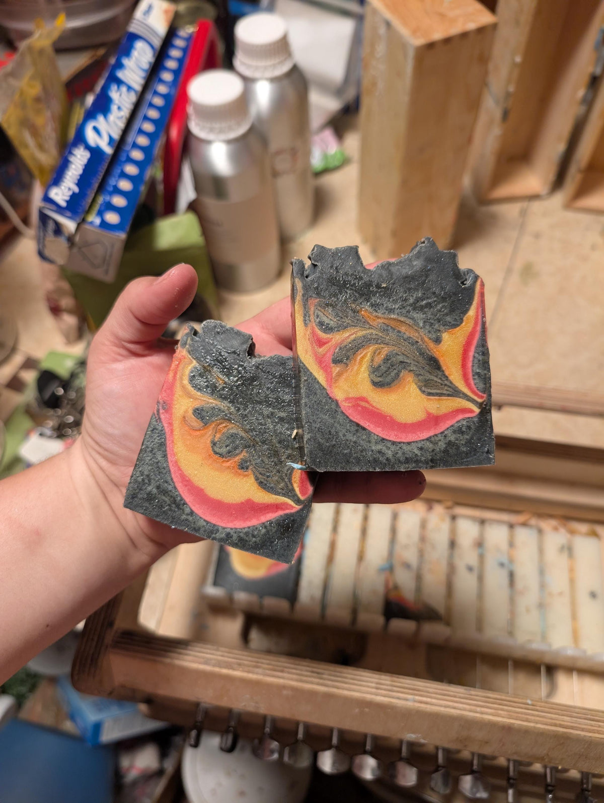 Dragonfire - Magical Mythical Fantasy Creature Themed 100% All Natural Handmade Cold Process Soap