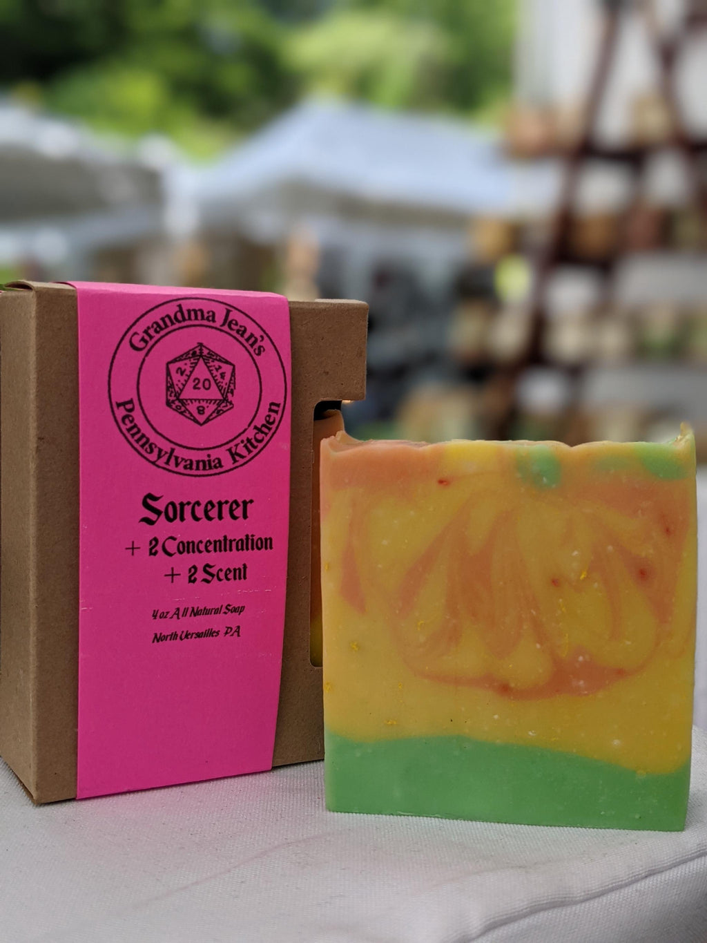 Sorcerer - Gaming Themed 100% All Natural Handmade Cold Process Soap