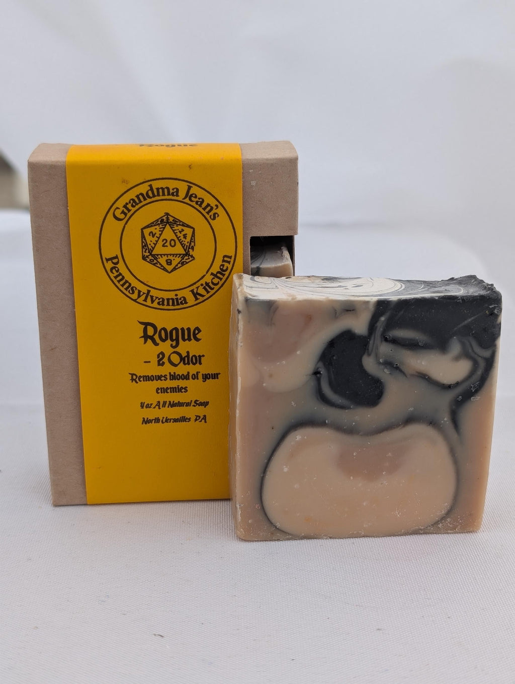 Rogue - Rosemary and Lavender - Gaming Themed 100% All Natural Handmade Cold Process Soap Wholesale