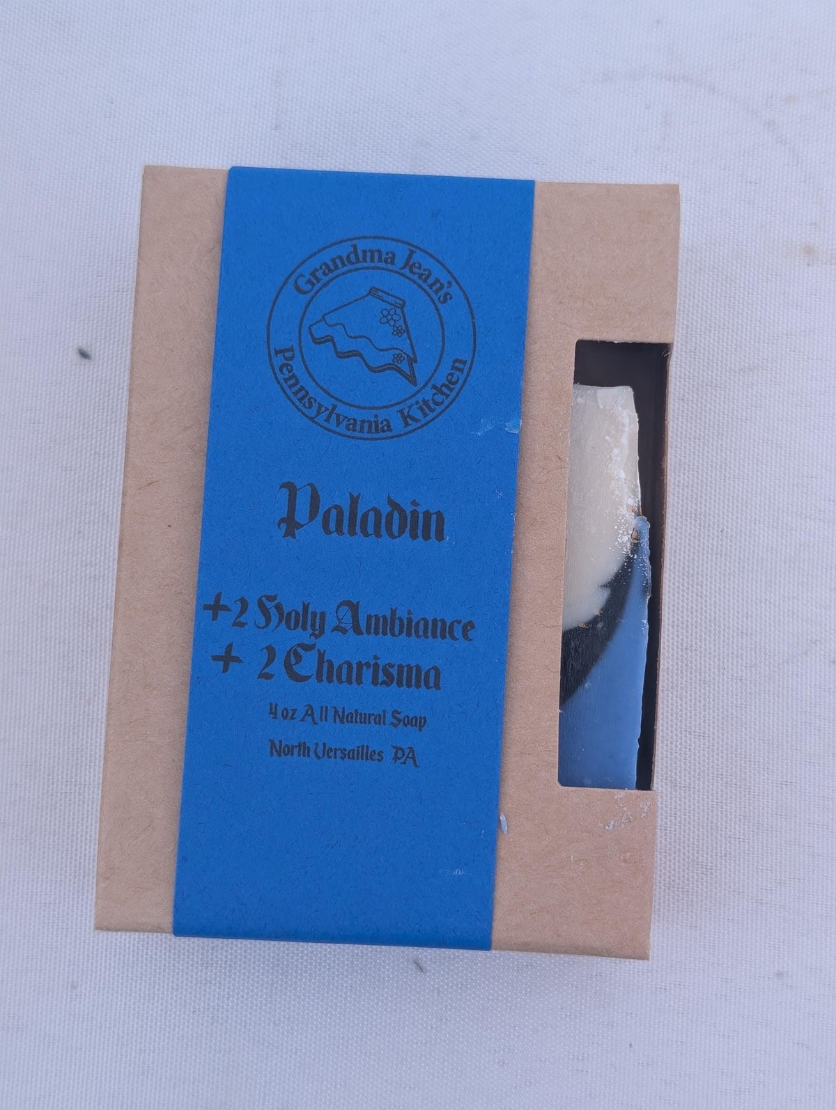 Paladin - Gaming Themed 100% All Natural Handmade Cold Process Soap