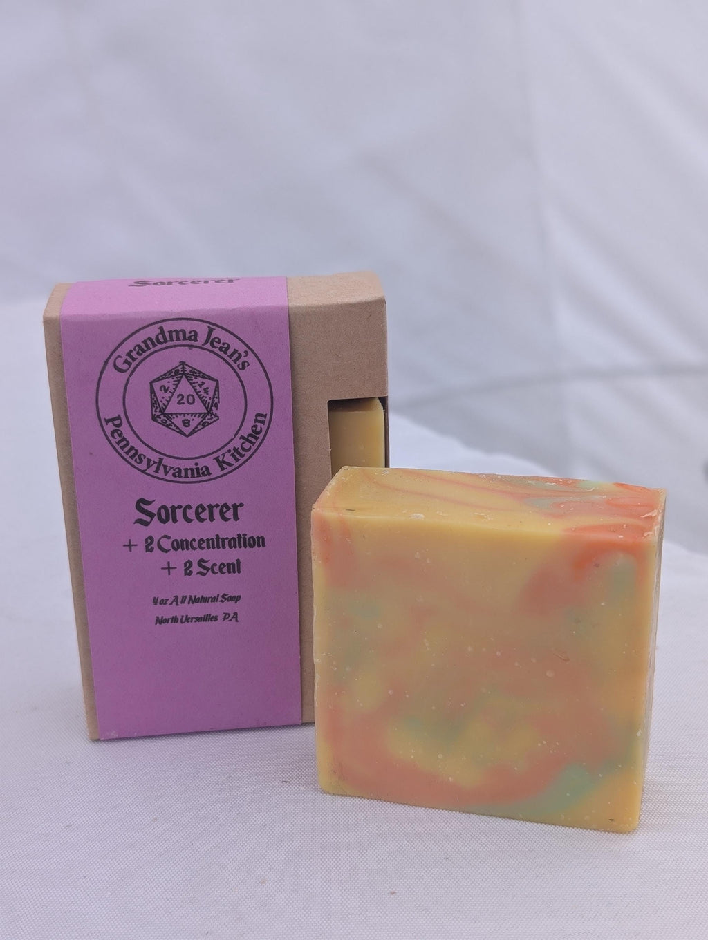 Sorcerer - Gaming Themed 100% All Natural Handmade Cold Process Soap