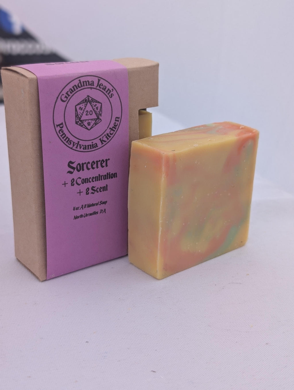 Sorcerer - Gaming Themed 100% All Natural Handmade Cold Process Soap