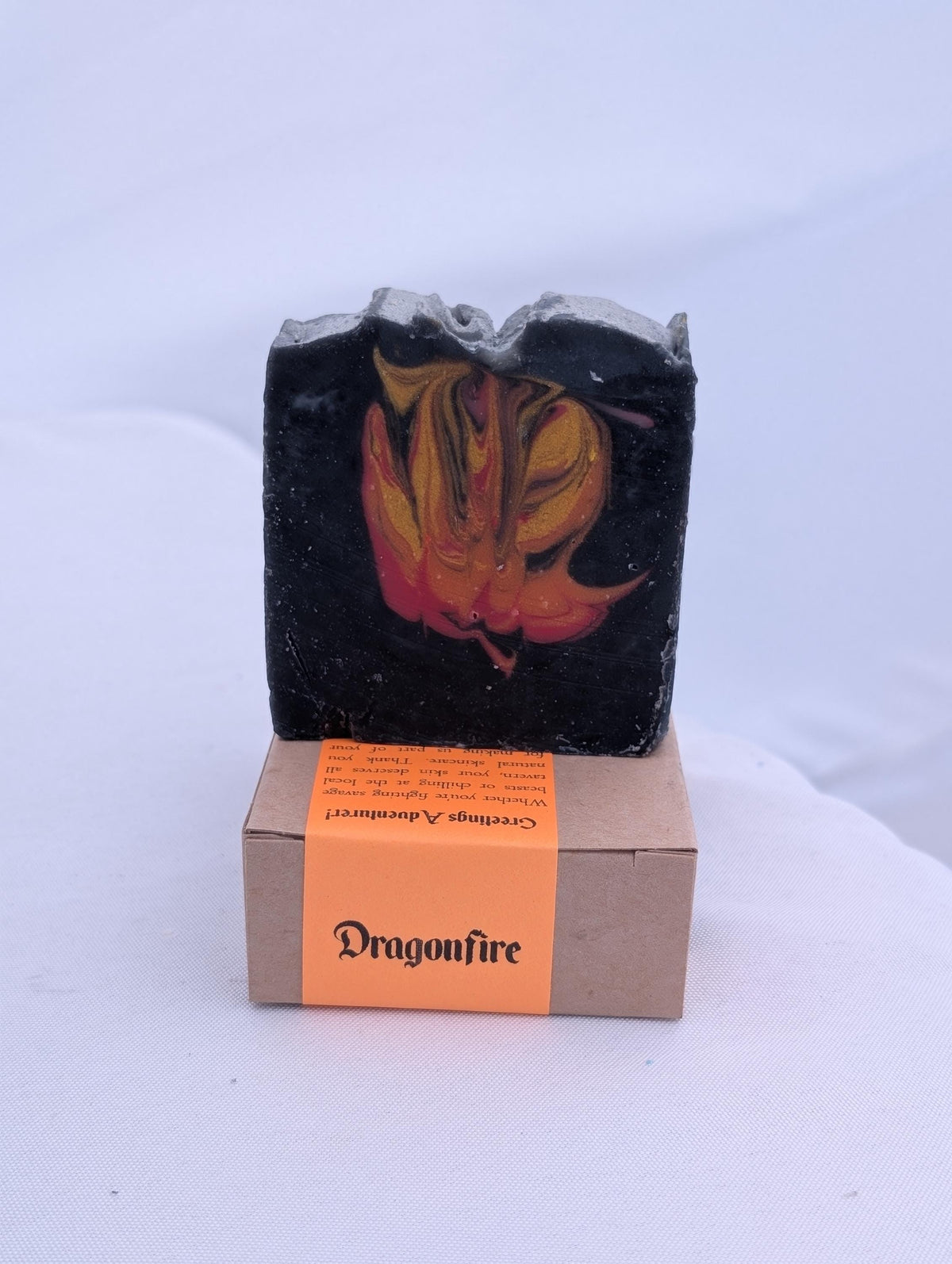Dragonfire - Magical Mythical Fantasy Creature Themed 100% All Natural Handmade Cold Process Soap
