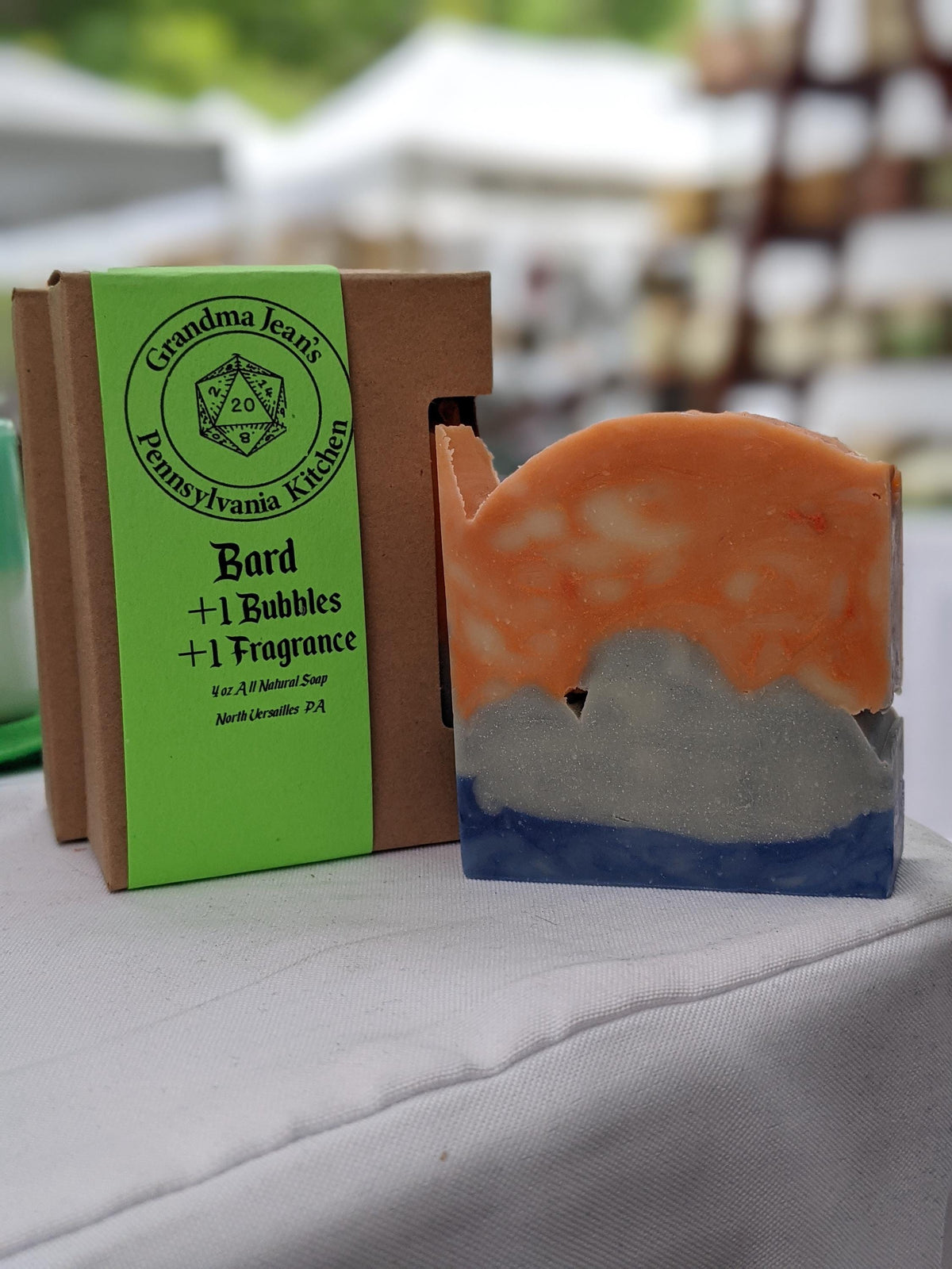 Bard - Gaming Themed 100% All Natural Handmade Cold Process Soap