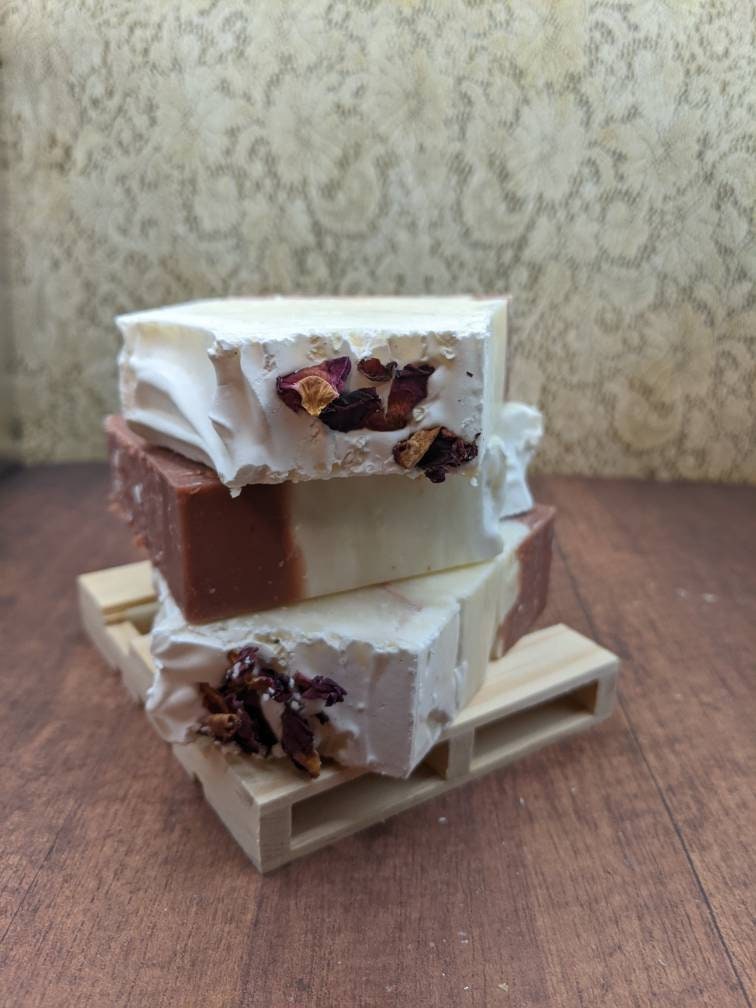 Just Rosy... A rose scented All Natural Handmade Cold Process Soap