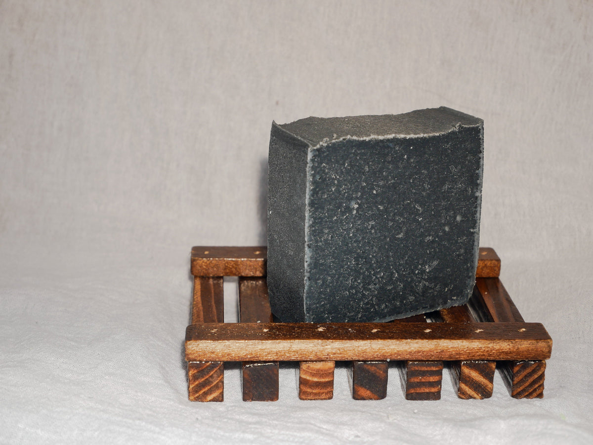 Black Knight 100% All Natural Handmade Cold Process Activated Charcoal Soap