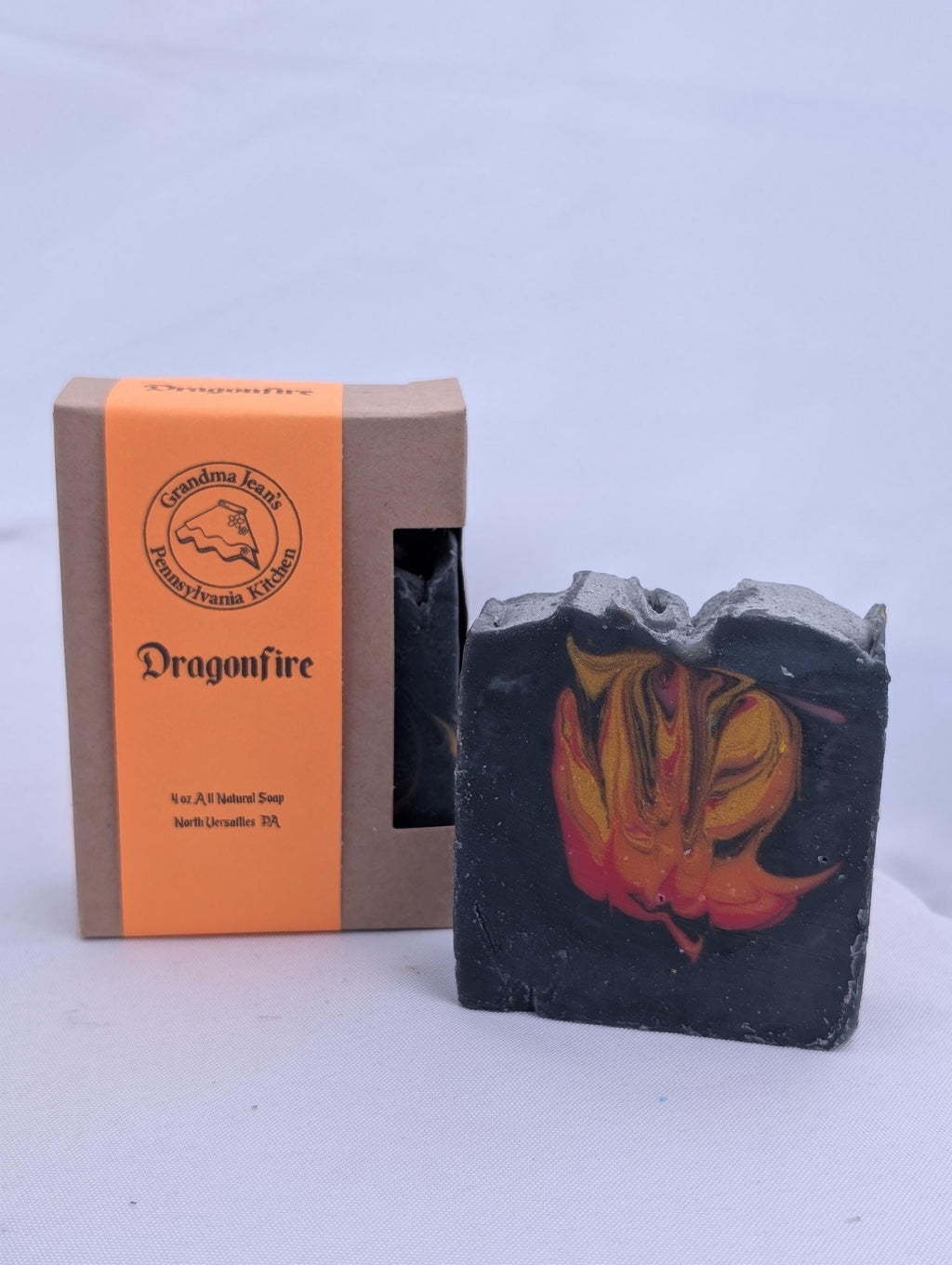 Dragonfire - Magical Mythical Fantasy Creature Themed 100% All Natural Handmade Cold Process Soap