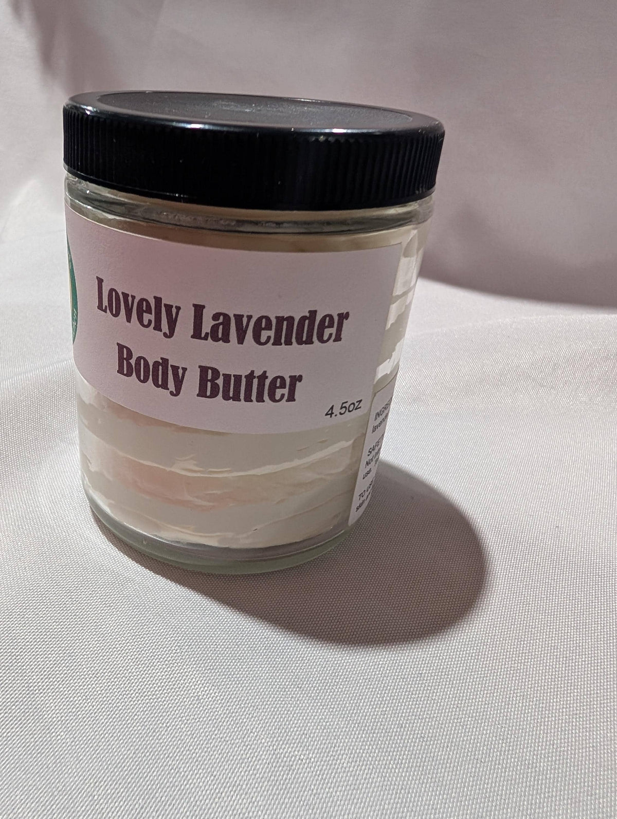 Handmade Lavender Whipped Body Butter - Cocoa Butter Blend (4.5oz)