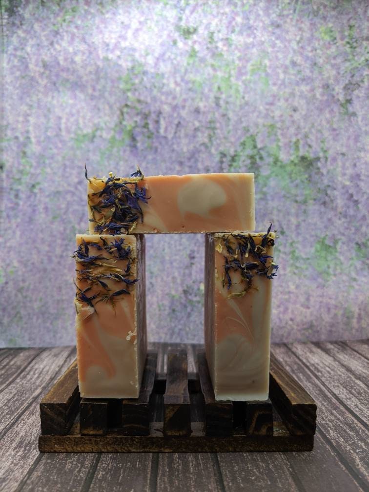 Wildflower all natural handmade cold process soap