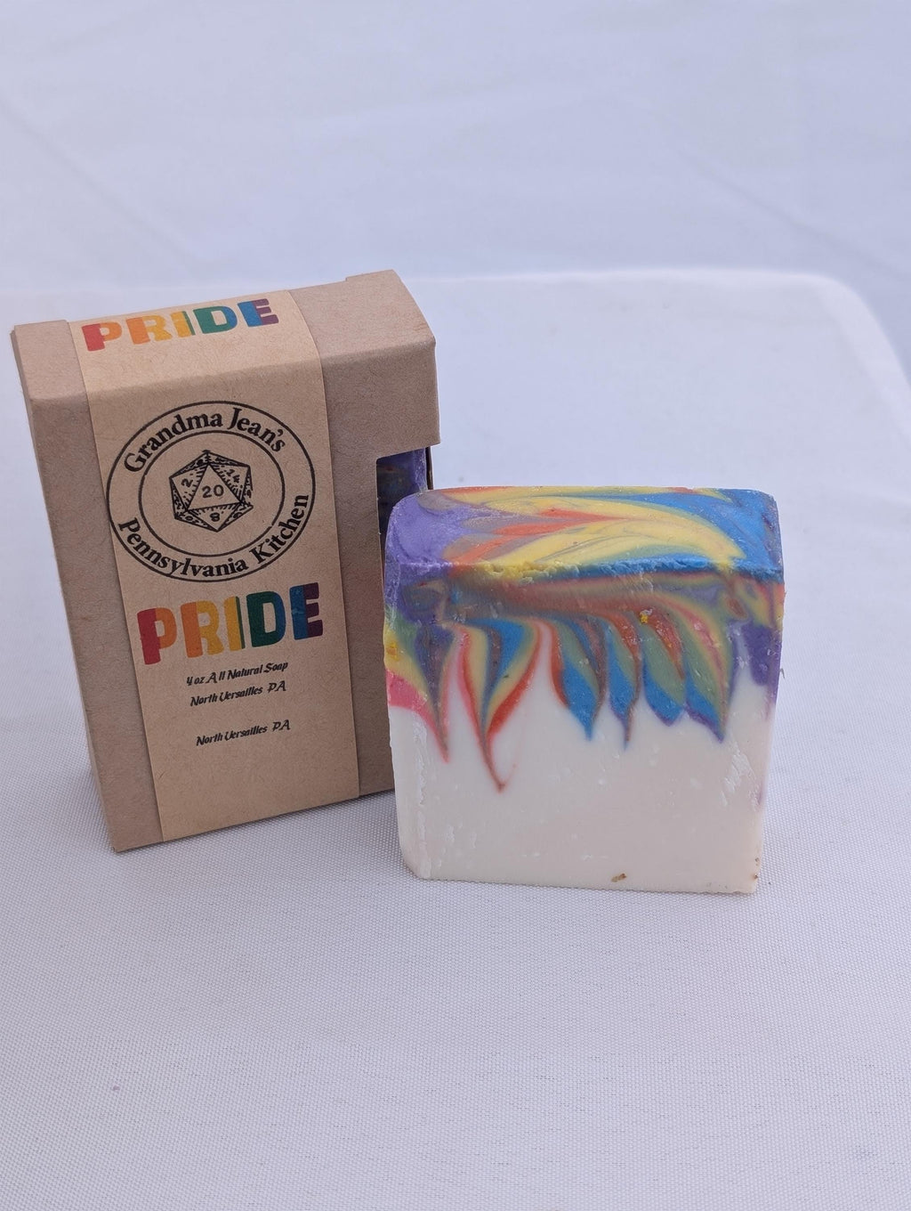Pride - Rainbow themed 100% All Natural Handmade Cold Process Soap
