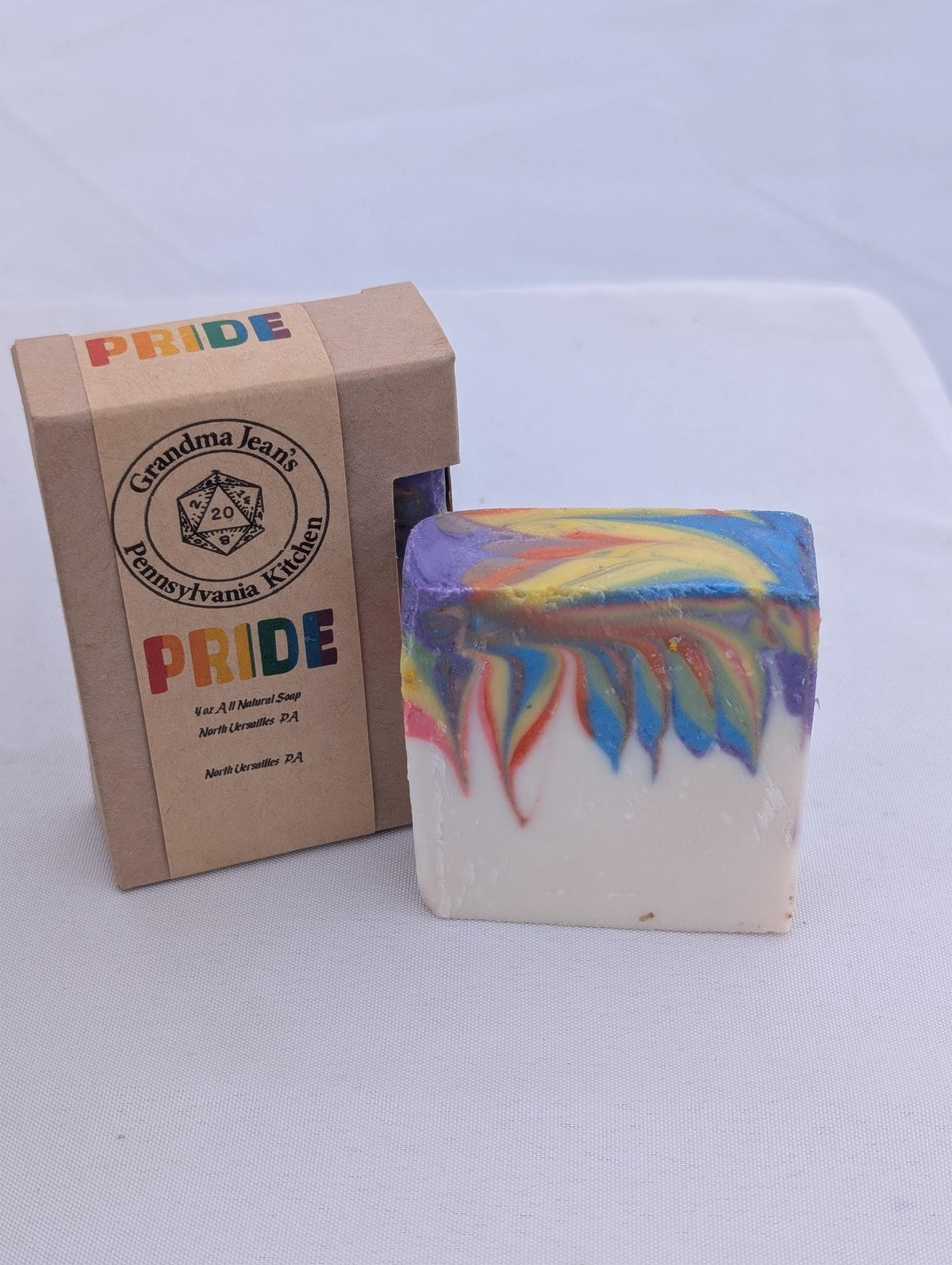 Pride - Rainbow themed 100% All Natural Handmade Cold Process Soap