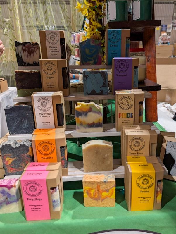 Fairy Wings - Magical Mythical Fantasy Creature Themed 100% All Natural Handmade Cold Process Soap