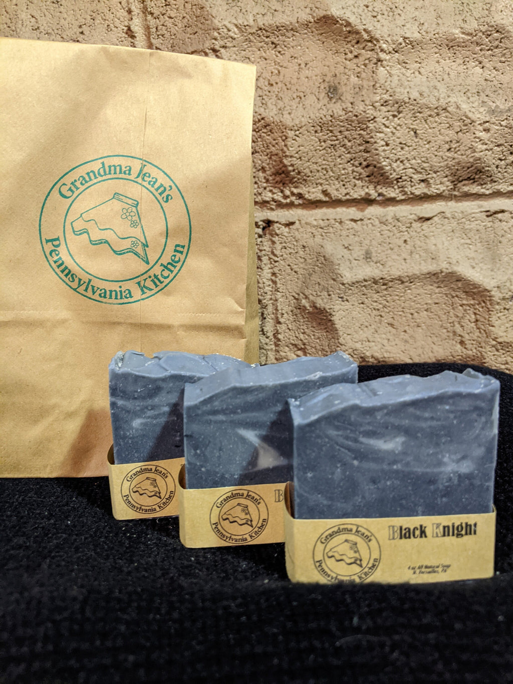 Black Knight 100% All Natural Handmade Cold Process Activated Charcoal Soap