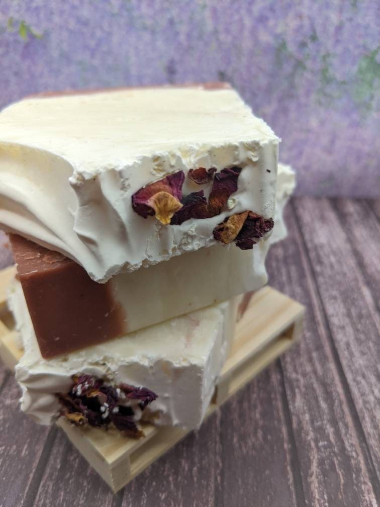 Just Rosy... A rose scented All Natural Handmade Cold Process Soap