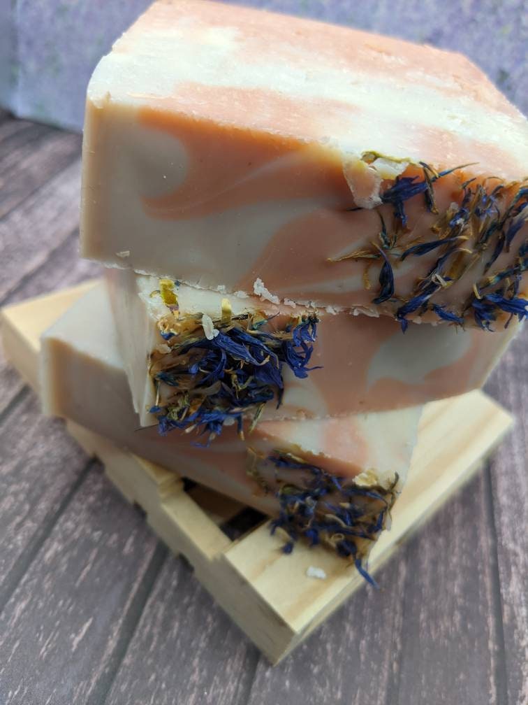 Wildflower all natural handmade cold process soap