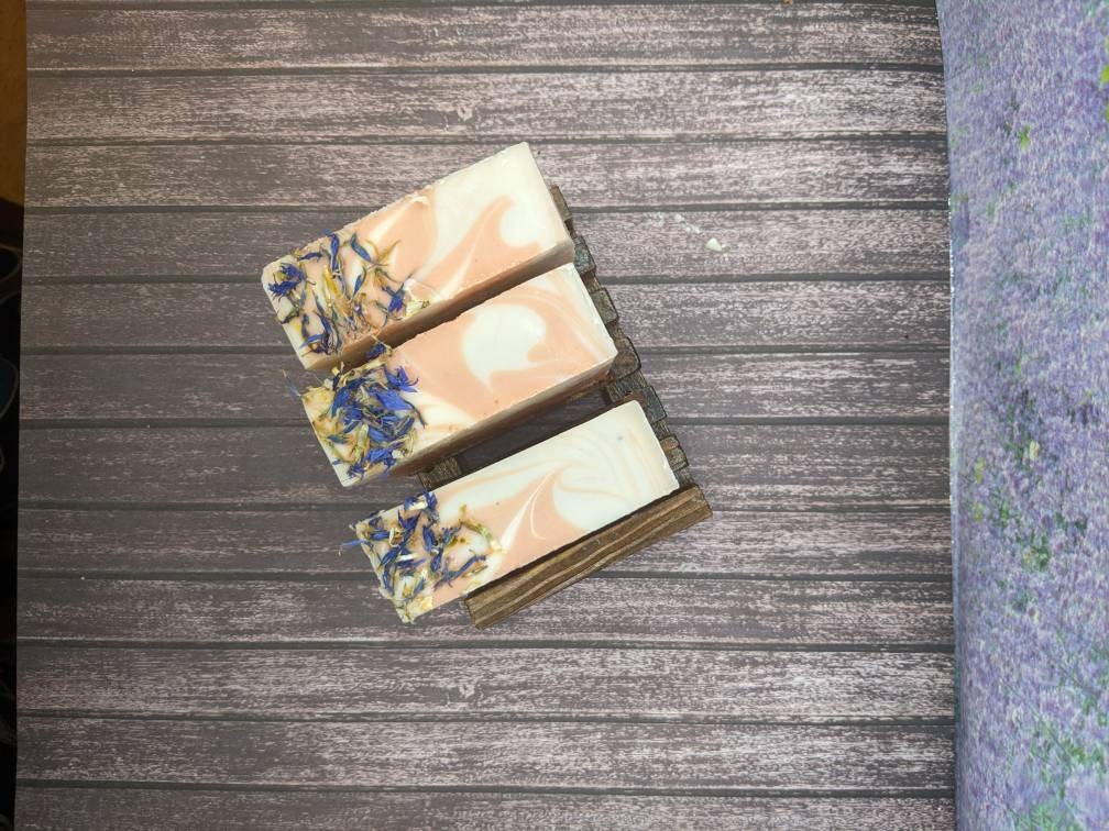 Wildflower all natural handmade cold process soap