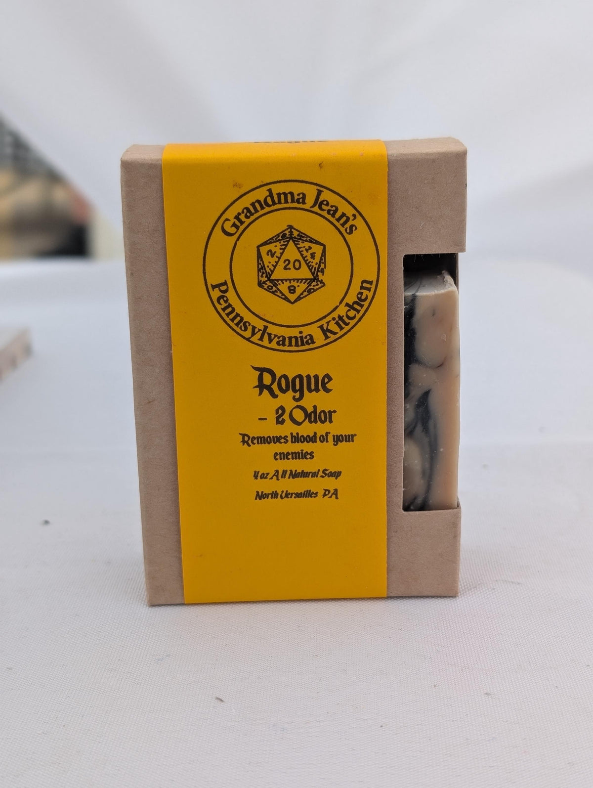 Rogue - Rosemary and Lavender - Gaming Themed 100% All Natural Handmade Cold Process Soap Wholesale