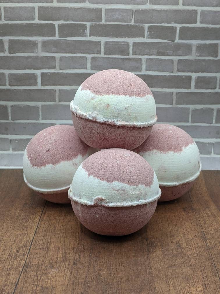 All natural Essential Oil Bath Bombs - moisturizing, relaxing, child safe