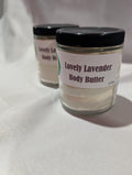 Handmade Lavender Whipped Body Butter - Cocoa Butter Blend (4.5oz)