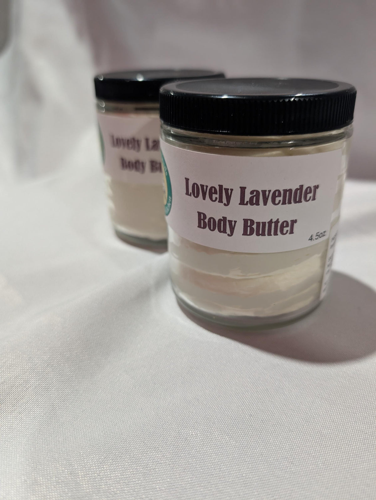 Handmade Lavender Whipped Body Butter - Cocoa Butter Blend (4.5oz)