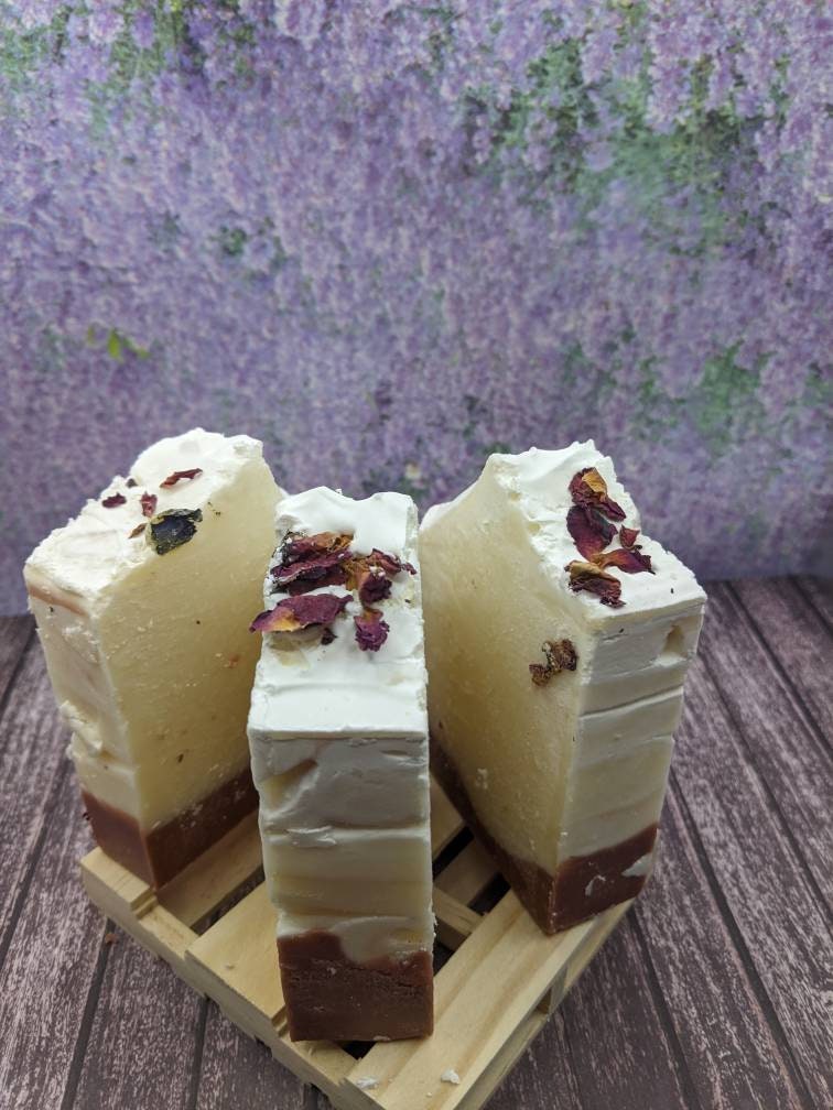 Just Rosy... A rose scented All Natural Handmade Cold Process Soap