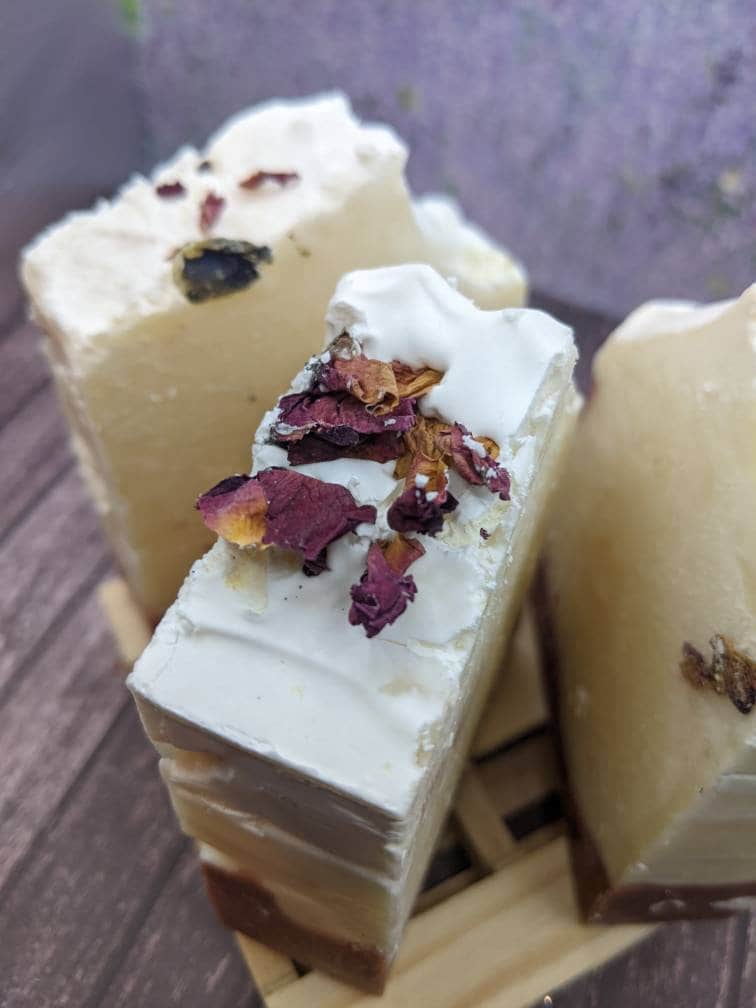 Just Rosy... A rose scented All Natural Handmade Cold Process Soap