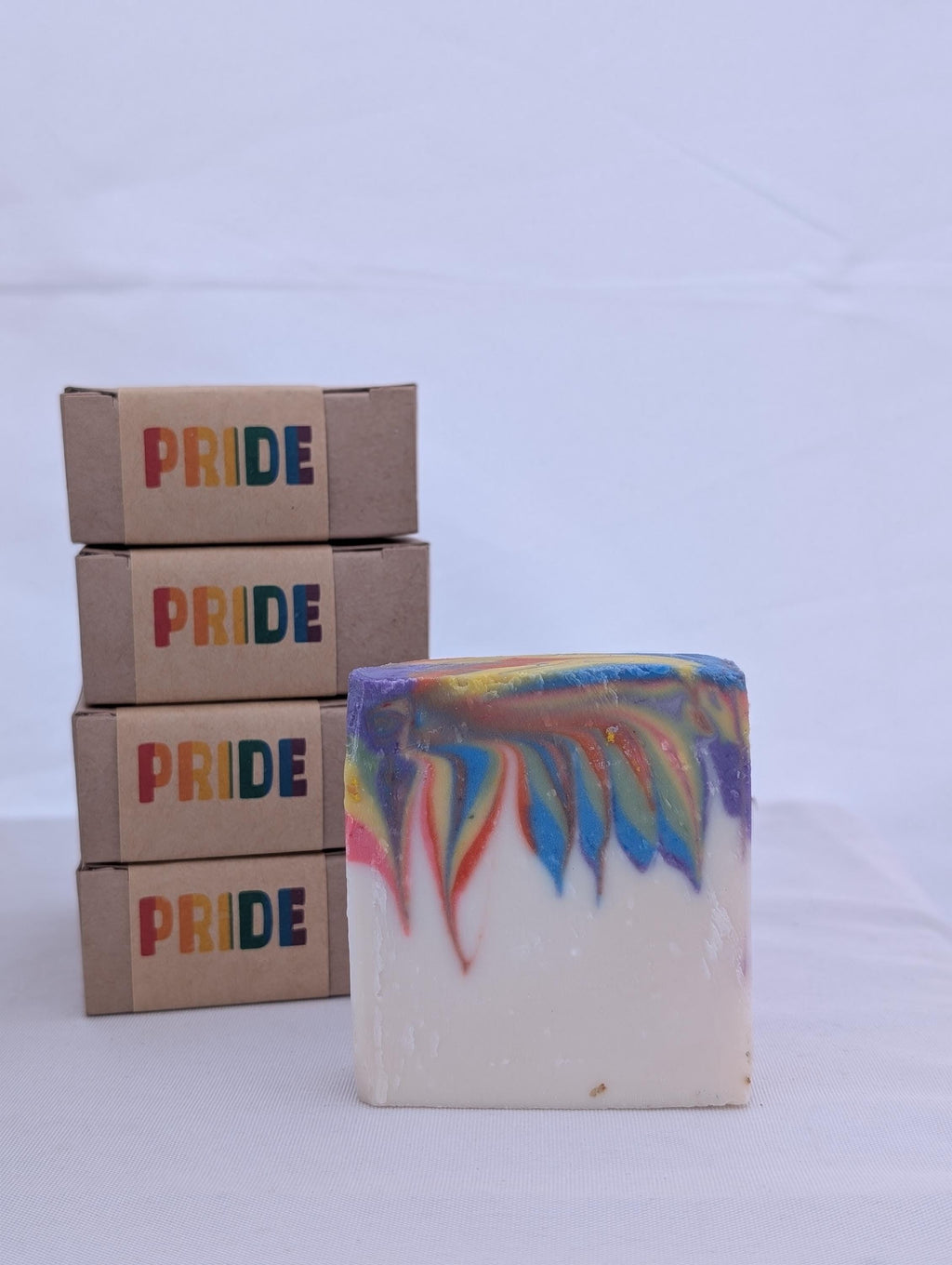 Pride - Rainbow themed 100% All Natural Handmade Cold Process Soap