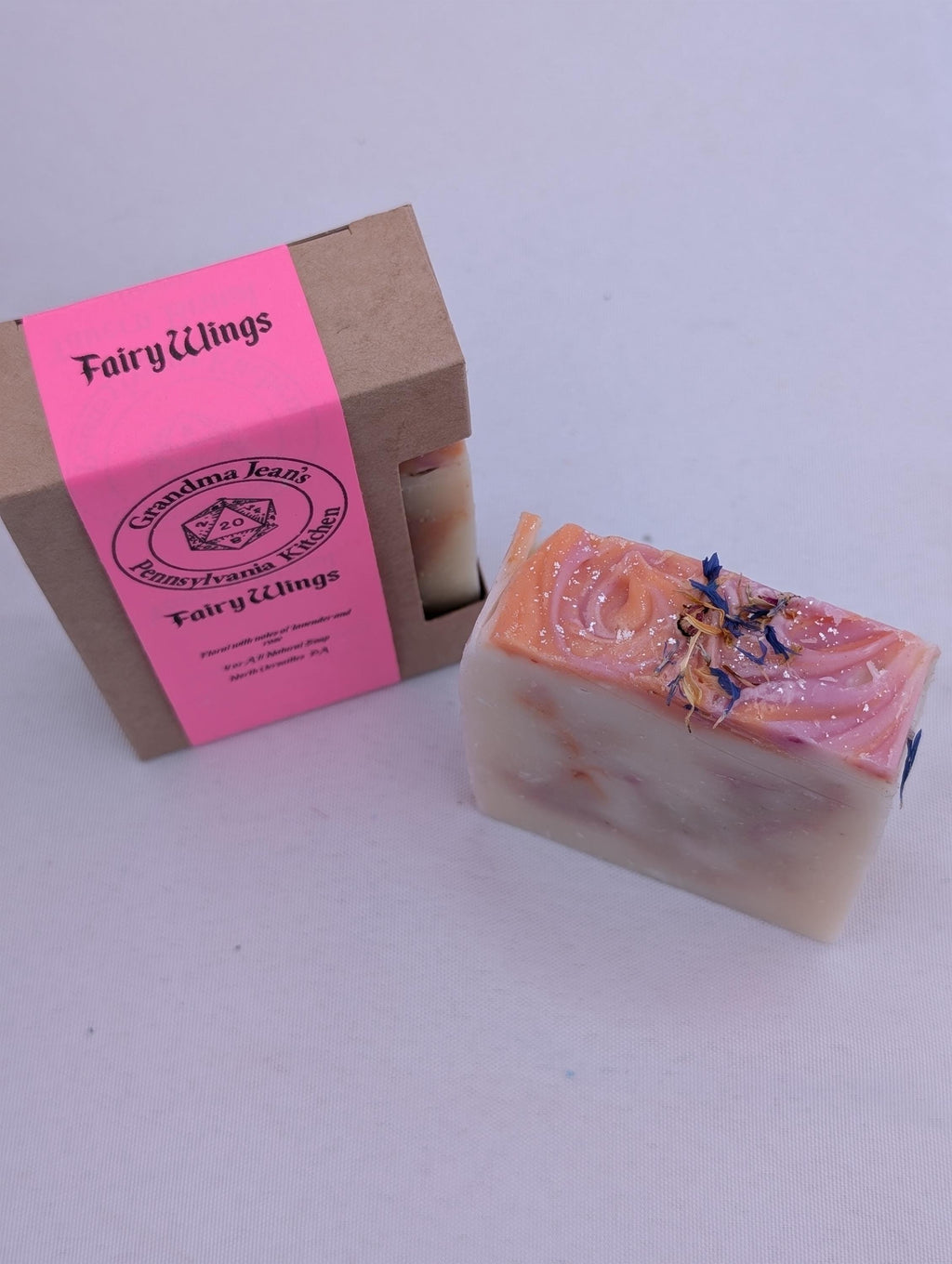Fairy Wings - Magical Mythical Fantasy Creature Themed 100% All Natural Handmade Cold Process Soap