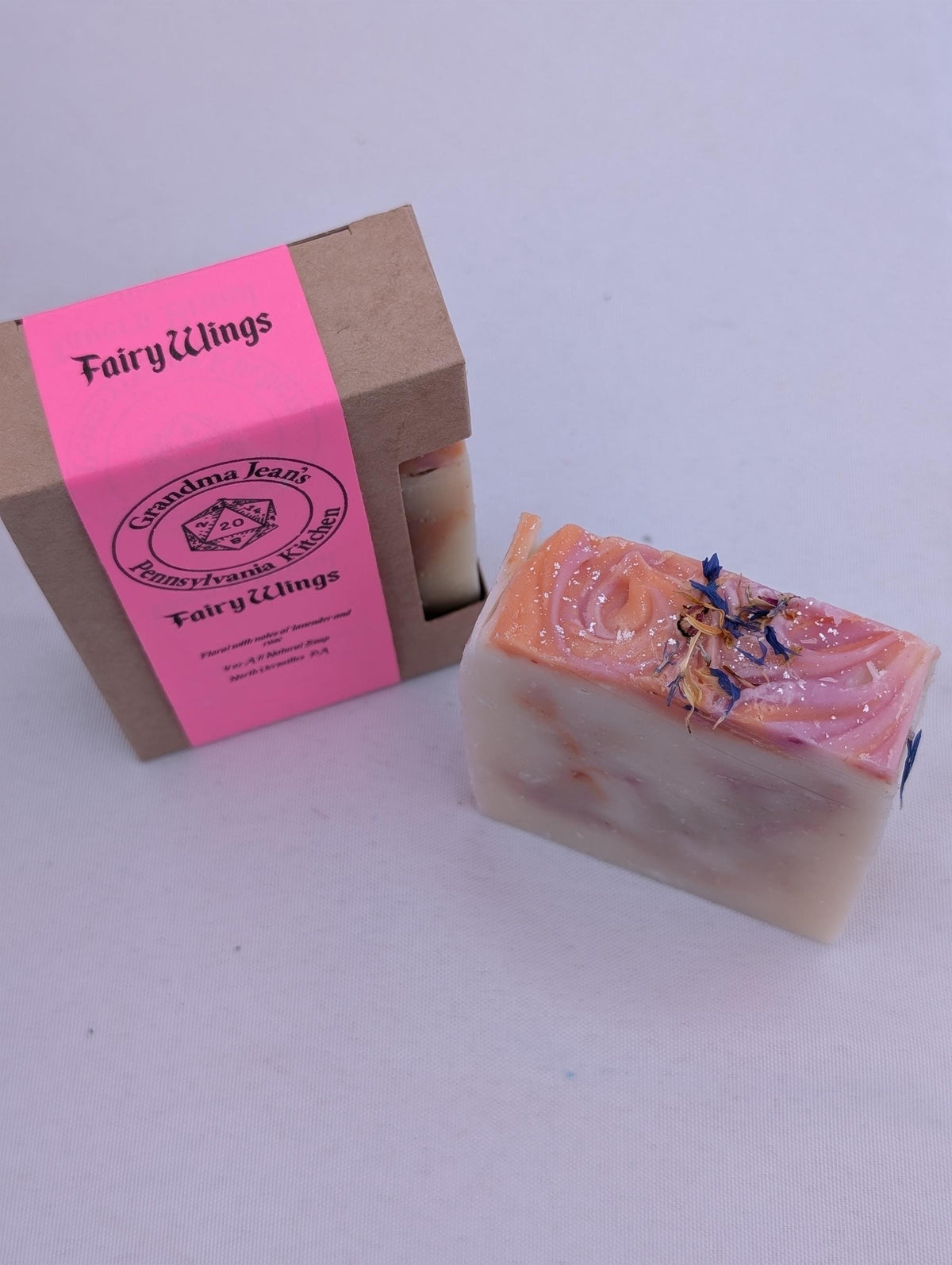 Fairy Wings - Magical Mythical Fantasy Creature Themed 100% All Natural Handmade Cold Process Soap