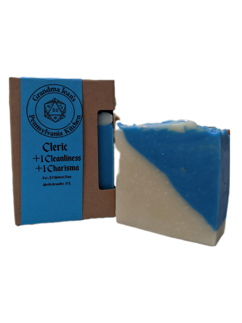 Cleric - Gaming Themed 100% All Natural Handmade Cold Process Soap